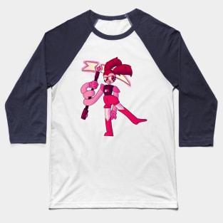 Evil Spinel with Scythe Baseball T-Shirt